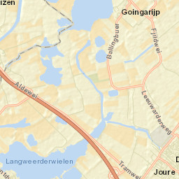 De Fryske Marren Street Map