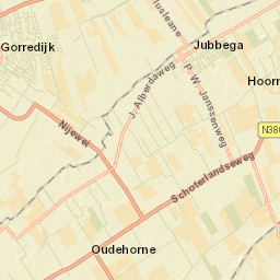 Jubbega Street Map