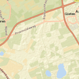 Gieten Street Map