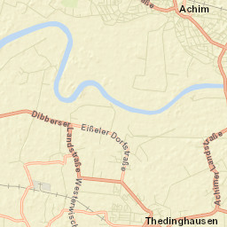 Achim Street Map
