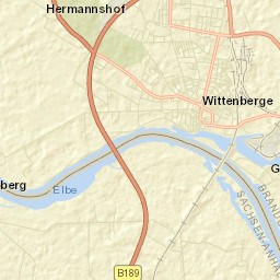 Wittenberge Street Map