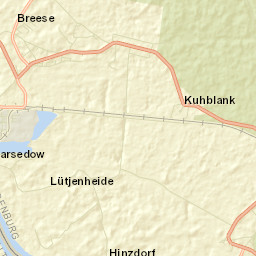 Breese Street Map