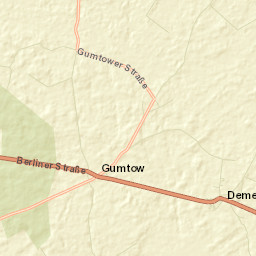 Gumtow Street Map