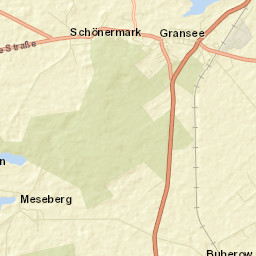 Gransee Street Map
