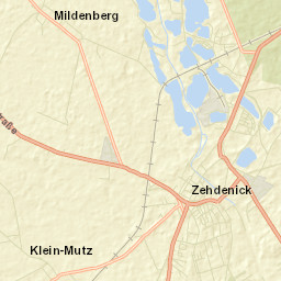 Zehdenick Street Map