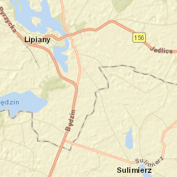 Lipiany Street Map
