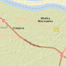 Wielka Nieszawka Street Map