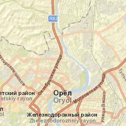 Orël Street Map