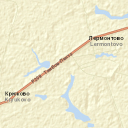 Lermontovo Street Map