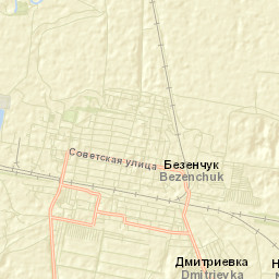 Bezenchuk Street Map
