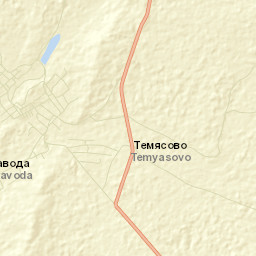 Temyasovo Street Map