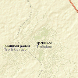 Troitskoye Street Map