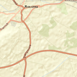 Roscrea Street Map
