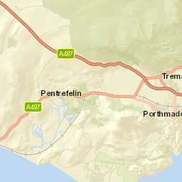 Porthmadog Street Map