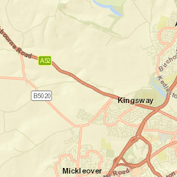 A52, Derby, Derbyshire DE22 4NE, UK Street Map