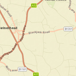 Swineshead Street Map