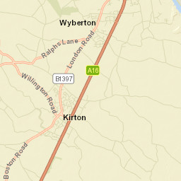 Kirton Street Map