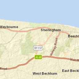 Sheringham Street Map