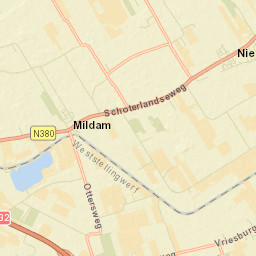 Nieuwehorne Street Map