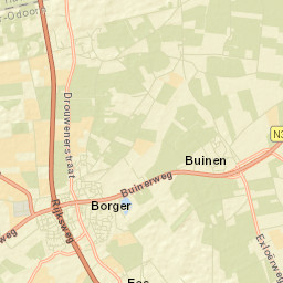 Borger Street Map