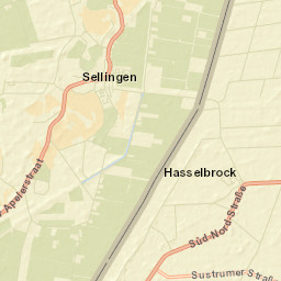 Sellingen Street Map