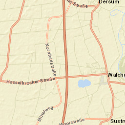Sustrum Street Map