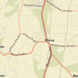 Kluse Street Map