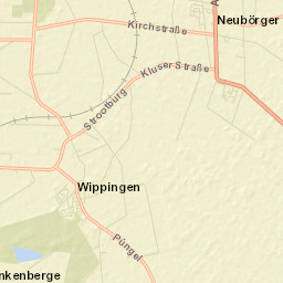 Neubörger Street Map