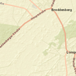 Lorup Street Map