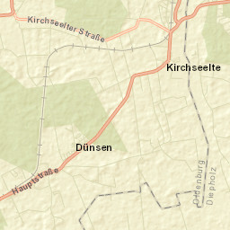 Dünsen Street Map