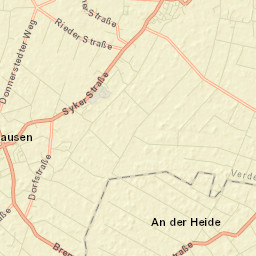 Emtinghausen Street Map
