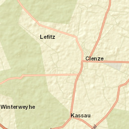 Clenze Street Map