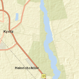 Kyritz Street Map
