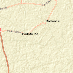 Powiat chodzieski Street Map