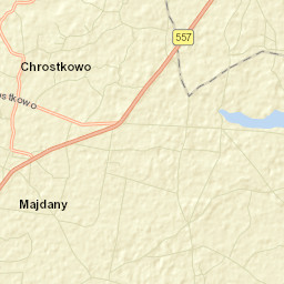 Chrostkowo Street Map