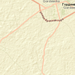 Gordeyevka Street Map