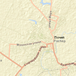 Pochep Street Map