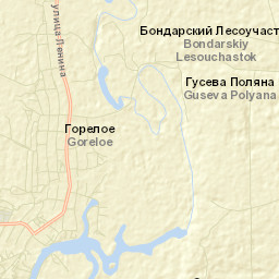 Goreloye Street Map