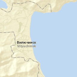Vilyuchinsk Street Map