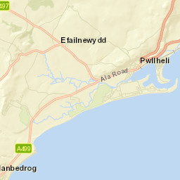 90 Abererch Rd, Pwllheli, Gwynedd LL53 5LS Street Map
