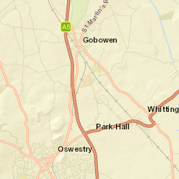 1 Boot Street, Whittington, Shropshire  Street Map