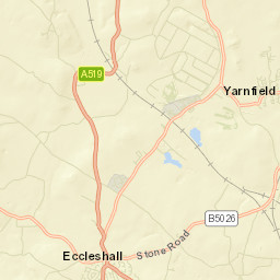 Eccleshall Street Map