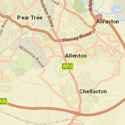 Sinfin Street Map