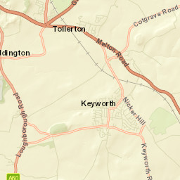 Keyworth Street Map