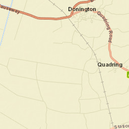Donington Street Map