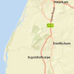 Snettisham Street Map
