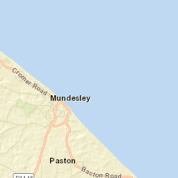 Mundesley Street Map