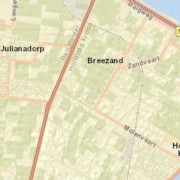 Breezand Street Map