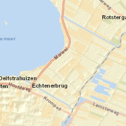 Echtenerbrug Street Map