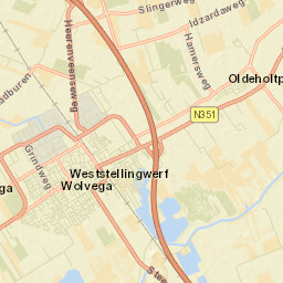 Wolvega Street Map